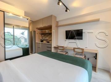 Apartamento · 32m² · 1 Quarto · Flat em Indianópolis, São Paulo/SP de 32m² 1 quartos à venda por R$ 598.000,00