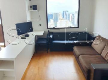 Apartamento · 33m² · 1 Quarto · 1 Vaga · Flat em Itaim Bibi, São Paulo/SP de 33m² 1 quartos para locação R$ 4.500,00/mes