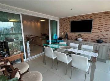 Apartamento · 126m² · 3 Quartos · 2 Vagas · Apartamento Alto Padrão 3 dormitórios e 2 vagas, varanda GOURMET em Boqueirão, Santos/SP