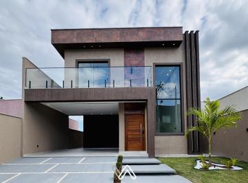 Casa · 157m² · 3 Quartos · 2 Vagas · Casa com 3 dormitórios à venda, 240m² por R$860.000 - Cond. Royal Garden (Pindob