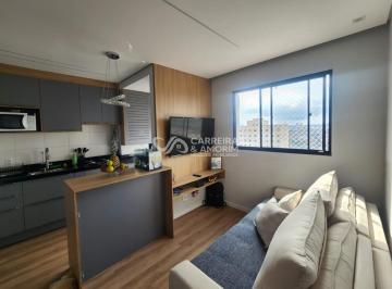 Foto 02 · APARTAMENTO NOVO À VENDA COM 36m², 2 QUARTOS, REFORMADO, COM VAGA, PLANEJADOS, VISTA LIVRE, COM PISC