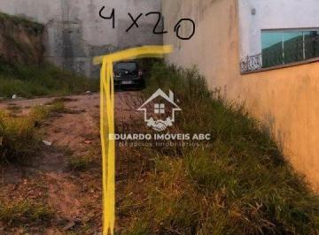 Terreno · REF 8370- Terreno para venda. 4x20 m²- Ótima localização- Santo André