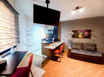 Apartamento · 31m² · 1 Quarto · 1 Vaga · Apartamento mobiliado 31m² no Jardim Paulista com vaga | Hampton Park Residence