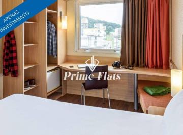 Apartamento · 30m² · 1 Quarto · 1 Vaga · Flat disponível para venda no Hotel Ibis Blumenau, com 30m², 1 dormitório e 1 vaga