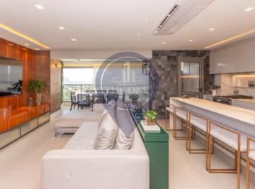 Foto 03 · Luxuoso apartamento de 2 suítes na Vila Gumercindo, São Paulo-SP: 2 quartos, 2 salas, 3 banheiros, 2