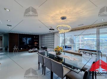 Foto 01 · Apartamento à Venda de 227m² com 3 suítes (master com banheira), escritório, sala de vídeo, sala de 