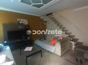 Casa · 185m² · 3 Quartos · 2 Vagas · Sobrado Residencial com 3 Dormitórios na Vila Helena, Santo André – Financia/Permuta