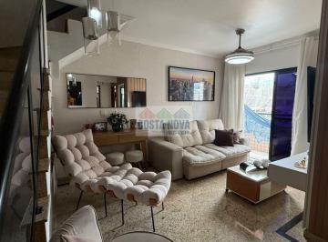 Apartamento · 253m² · 3 Quartos · 2 Vagas · Cobertura Duplex com Churrasqueira e Vista Livre na Encruzilhada ? Santos