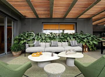 Apartamento · 360m² · 4 Quartos · 5 Vagas · Penthouse Clean com Terraço Tropical e Lazer Completo em Moema.