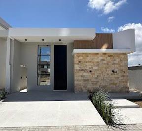 7100e5f534a00e776583f3de076c16670691e412 · Casa Nova em condomínio fechado com 3 suítes 105 m²