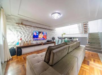 Casa · 125m² · 3 Quartos · 4 Vagas · Sobrado com 03 suítes à venda, 125m² por R$ 1.495.000,00 na Vila Scarpelli, Santo André/SP