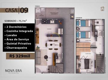 Casa · 757m² · 1 Quarto · Sobrado com 2 quartos, Vila Voturua, São Vicente - R$ 329 mil, Cod: 6083
