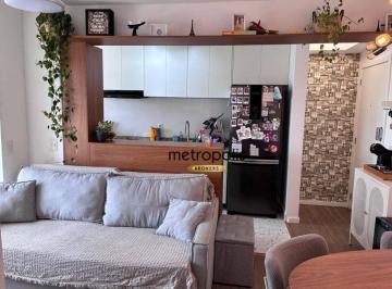 Sala  · Apartamento com 2 dormitórios à venda, 54 m² por R$ 495.000,00 - Jardim Olavo Bilac - São Bernardo d