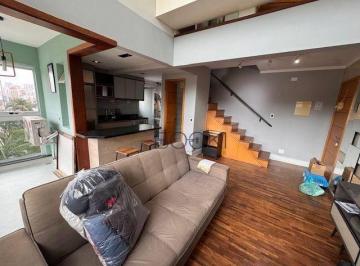 Sala · Oportunidade - Moema Open View - 60 m² Duplex