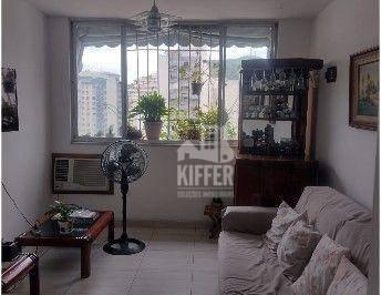 Excelente apartamento a venda, dois quartos com suite e garagem · Apartamento com 2 dormitórios à venda, 74 m² por R$ 590.000,00 - Jardim Icaraí - Niterói/RJ