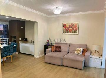 Sala de Estar e Varanda Gourmet c/ Churrasqueira · ** Helbor Boulevard Tatuapé - Excelente apartamento c/ ampla varanda gourmet c/ churrasqueira **