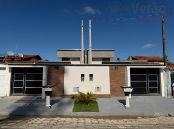 Foto 01 · Casa à venda em Itanhaém-SP, bairro Cibratel II: 2 quartos, 1 suíte, 1 sala, 1 banheiro, 3 vagas de 