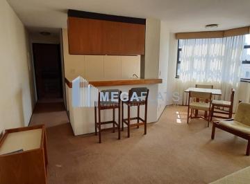 Foto 01 · Apartamento para locação no Campo Belo, São Paulo-SP: 1 quarto, 1 sala, 1 banheiro, 1 vaga de garage