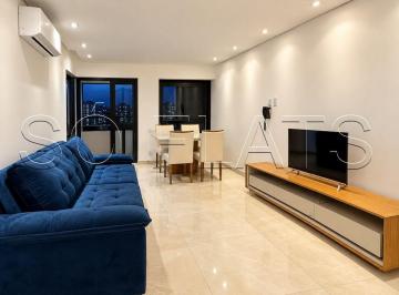 Apartamento · 48m² · 1 Quarto · 1 Vaga · Flat à venda em Higienópolis 48m² mobiliado com vaga no Conde Luciano