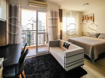 Apartamento · 27m² · 1 Quarto · Studio Mobiliado 26m² em Pinheiros na Rua Cardeal Arcoverde | Perto do Metrô Fradique