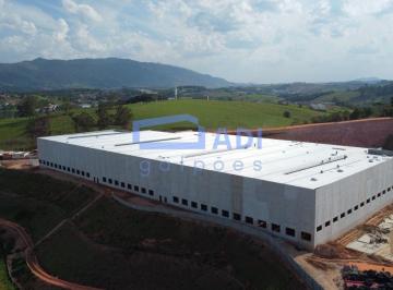 Comercial · 2416m² · Galpão Industrial Logístico para Locação - 2.416 m² - Rod. Fernão Dias - Extrema