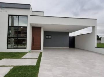 Casa · 154m² · 3 Quartos · 4 Vagas · Casa Moderna Térrea com 3 Suítes e Estrutura de Clube – Próxima ao Shopping