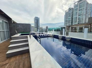 Apartamento · 261m² · 3 Quartos · 1 Vaga · Cobertura de Alto Padrão à Venda na Aparecida | Porteira Fechada | Piscina Privativa | Churrasqueira