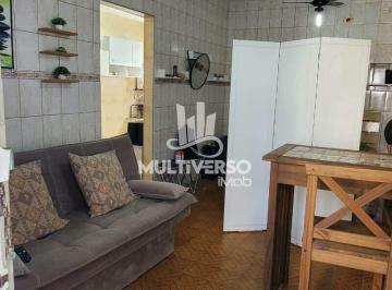 05 SALA · Venda: Apartamento 1 Dormitório Mobiliado no Boqueirão, Praia Grande – Aceita Financiamento