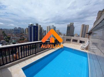 Apartamento · 198m² · 4 Quartos · 3 Vagas · Cobertura Duplex, Piscina, Churrasqueira, 4 dormitórios, Embaré, Santos