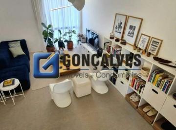 Apartamento · 105m² · 2 Quartos · 1 Vaga · Apartamento 105 m² com 2 suítes, 1 vaga, frente – Parque das Nações, Santo André