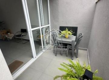Casa · 90m² · 2 Quartos · 2 Vagas · Excelente sobrado geminado com mobília e 2 dormitórios no Maracanã