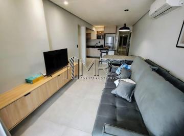 Apartamento · 97m² · 2 Quartos · 1 Vaga · Excelente apartamento para locação de 02 dormitórios, sendo 02 suítes, 01 lavabo, ampla sacada gourm