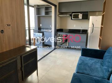 Apartamento · 32m² · 1 Quarto · 1 Vaga · Apartamento mobiliado para venda ou locação em Pinheiros