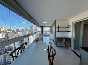 Apartamento · 148m² · 3 Quartos · 3 Vagas · Excelente apartamento mobiliado com vista mar e 3 Suítes no Canto do Forte