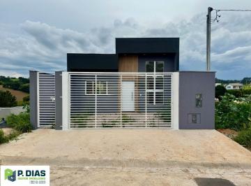 Casa · 109m² · 2 Quartos · 2 Vagas · Viva o Novo: Casa Contemporânea em Bairro Planejado de Pinhalzinho
