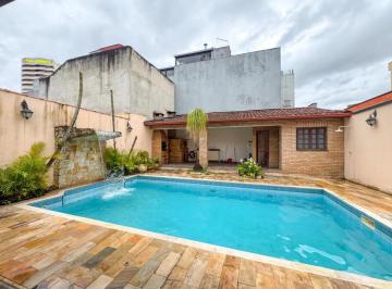 Casa · 400m² · 4 Quartos · 10 Vagas · Sobrado com 4 dormitórios para alugar, 400 m² por R$ 6.500,00/mês - Vila Assunção - Santo André/SP