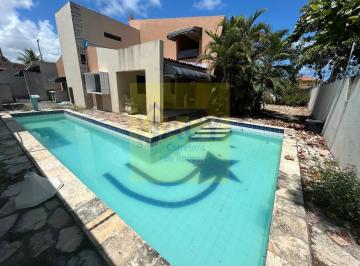 Casa · 400m² · 6 Quartos · 3 Vagas · Casa em Janga Paulista, 3 min. do mar. 6qtos 3sts.10vgs, churrasqueira, piscina