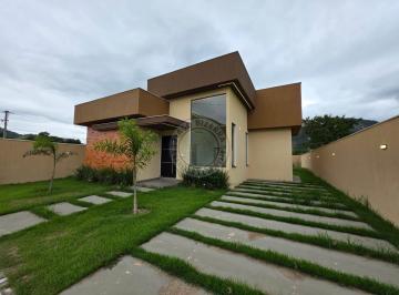 Casa · 120m² · 3 Quartos · 2 Vagas · Casa Moderna à Venda no Condomínio EcoPlace – Ubatiba, Maricá/RJ