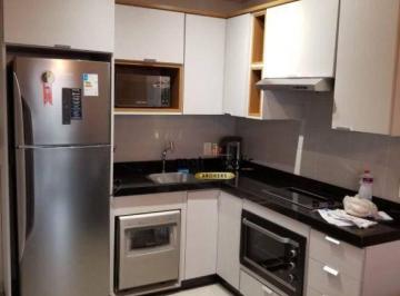 cozinha · Studio com 1 dormitório, 40 m² - venda por R$ 765.000,00 ou aluguel por R$ 4.419,41/mês - Chácara Kl