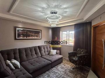 Sala · Sobrado com 3 dormitórios à venda, 242 m² por R$ 750.000,00 - Jardim Santo André - Santo André/SP