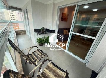 1e347538bb574a6017ca5421e9a10425c6dc9c90 · Apartamento 2 Quartos com Suíte e Sacada Gourmet à Venda no Canto do Forte – 74m², Mobiliado