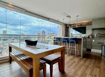Apartamento · 225m² · 3 Quartos · 4 Vagas · Lindo Apartamento - Tatuapé/SP - Varanda Gourmet