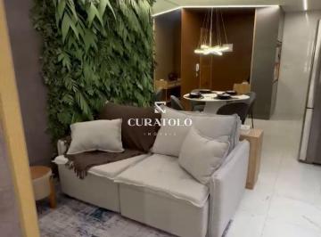 Apartamento · 46m² · 2 Quartos · 1 Vaga · Edifício Silvana 2 - Apartamento à venda com 46 m², com 2 quartos, varanda e vaga, Vila Libanesa, Sã