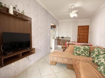 Apartamento · 55m² · 1 Quarto · 1 Vaga · Apartamento A Venda 1 Quarto Sacada Gourmet Semi Mobiliado Tupi Praia Grande