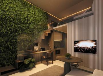 Apartamento de 1 quarto, Curitiba · Aya Amintas Residencial - Blue - Studio 811