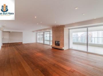 Foto 01 · Apartamento Alto Padrão à Venda Em Moema Com 3 Suítes e 4 Vagas - Varanda Gourmet - Andar Alto