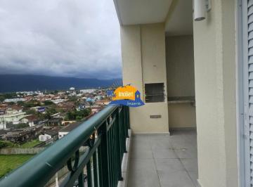 Foto 01 · Apartamento para locação no Centro de Bertioga-SP: 2 quartos, 1 suíte, 1 sala, 2 banheiros, 1 vaga d