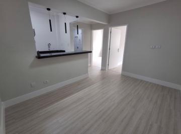Apartamento de 2 quartos, Santos · Sala Living 2 dormitórios vista mar no Embaré