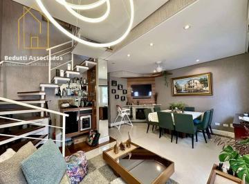 Casa · 88m² · 3 Quartos · 2 Vagas · Cond. New Village - Sobrado 3d/1ste, escritório, ar-condicionado, lareira!
