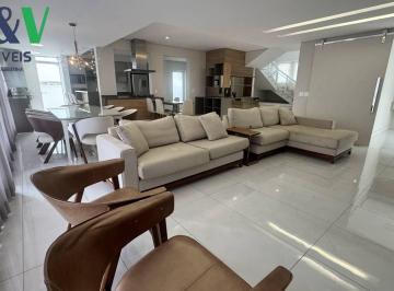 Casa · 340m² · 4 Quartos · 4 Vagas · Linda casa de alto padrão em condomínio 4 dormitórios, com mobília.